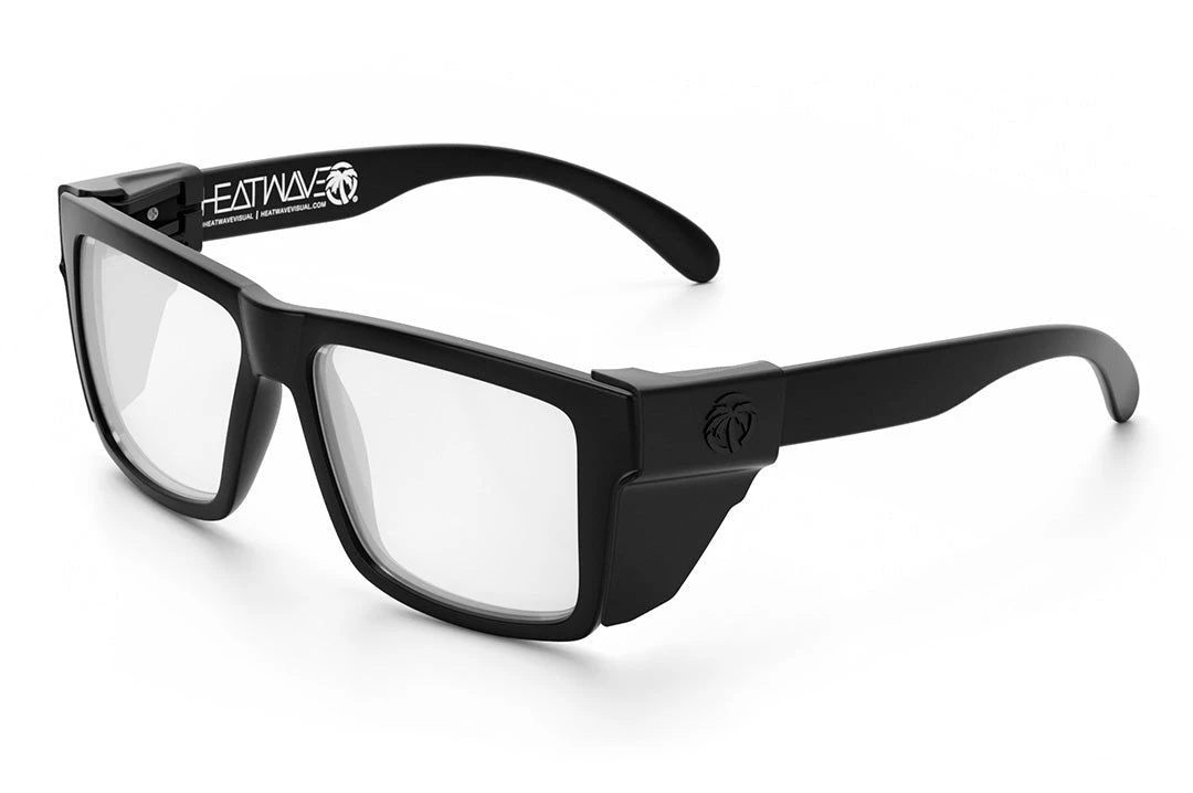 VISE Z87 Sunglasses Black Frame: Clear Lens 6 VISE Z87 Sunglasses Black Frame: Clear Lens - Image 6