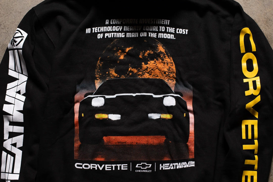 Heat Wave X Chevrolet Corvette Moon Sweatshirt 3 Heat Wave X Chevrolet Corvette Moon Sweatshirt - Image 3