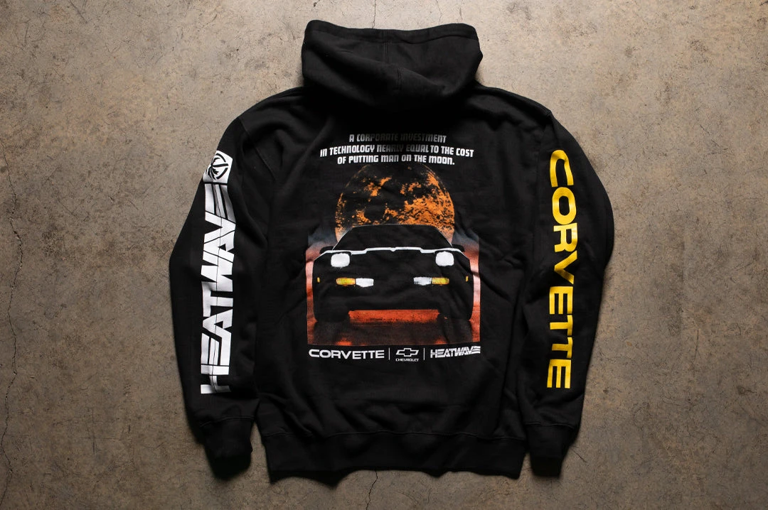 Heat Wave X Chevrolet Corvette Moon Sweatshirt 2 Heat Wave X Chevrolet Corvette Moon Sweatshirt - Image 2