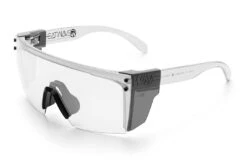 Lazer Face Glasses: CLEAR Z87 -Heat Wave Visual Clear Clear Angle Smoke