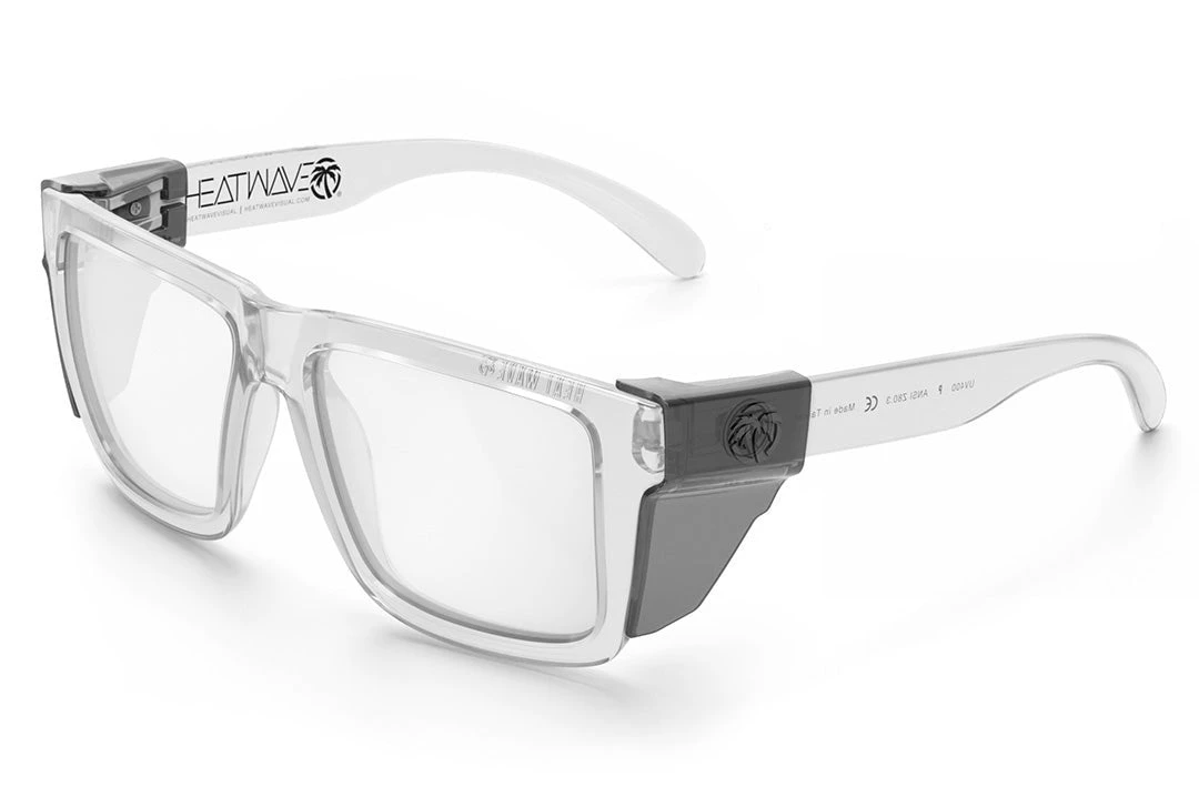 XL VISE Z87 Sunglasses Vapor Clear: 6 XL VISE Z87 Sunglasses Vapor Clear: - Image 6