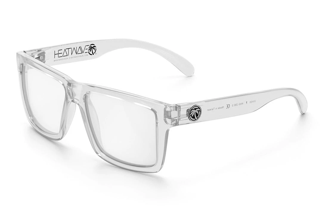 VISE Z87 Sunglasses Vapor Clear Frame: 1 VISE Z87 Sunglasses Vapor Clear Frame: