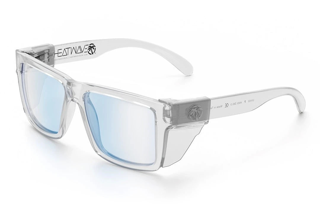 VISE Z87 Sunglasses Vapor Clear Frame: Blue Light Blocking Lens 5 VISE Z87 Sunglasses Vapor Clear Frame: Blue Light Blocking Lens - Image 5