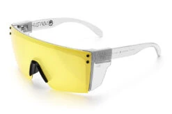 Lazer Face Glasses: HI-VIS YELLOW Z87 15 Lazer Face Glasses: HI-VIS YELLOW Z87 -Heat Wave Visual Clear Hi Vis Yellow Angle Clear