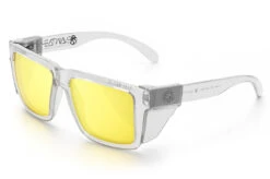 XL VISE Z87 Sunglasses Vapor Clear: 21 XL VISE Z87 Sunglasses Vapor Clear: -Heat Wave Visual Clear Hi Vis Yellow Angle Clear 2f957cac 9167 44c0 87ff 9ea6ba9b62c0