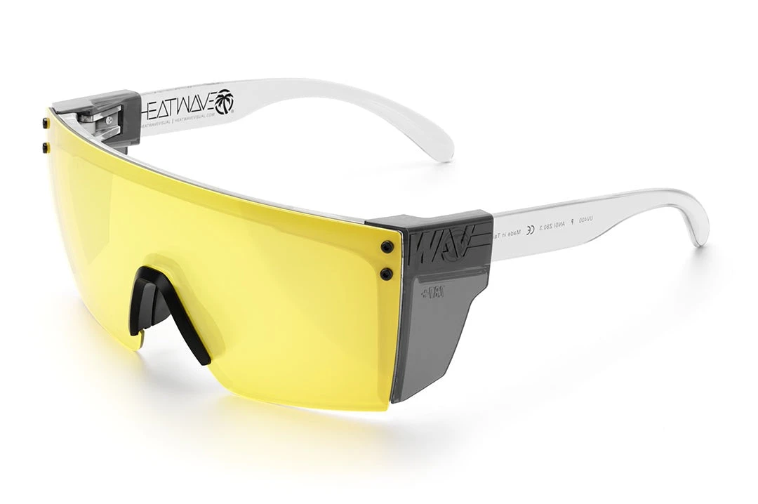 Lazer Face Glasses: HI-VIS YELLOW Z87 7 Lazer Face Glasses: HI-VIS YELLOW Z87 - Image 7
