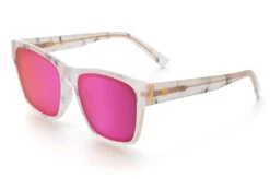 Marylin Sunglasses: Marble -Heat Wave Visual Marylin Marble Fuschia