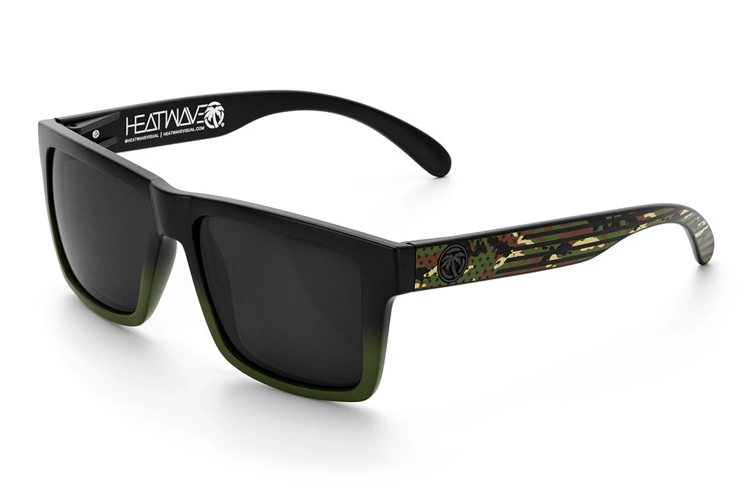 VISE Sunglasses: OD Fader CamoCom Customs 1 VISE Sunglasses: OD Fader CamoCom Customs