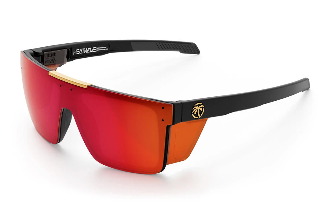 Performance Quatro Sunglasses: Red/Orange Z87+ 1 Performance Quatro Sunglasses: Red/Orange Z87+