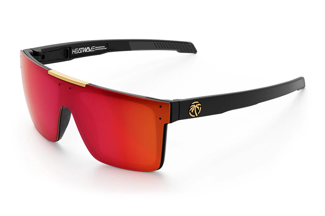 Performance Quatro Sunglasses: Red/Orange Z87+ 2 Performance Quatro Sunglasses: Red/Orange Z87+ - Image 2