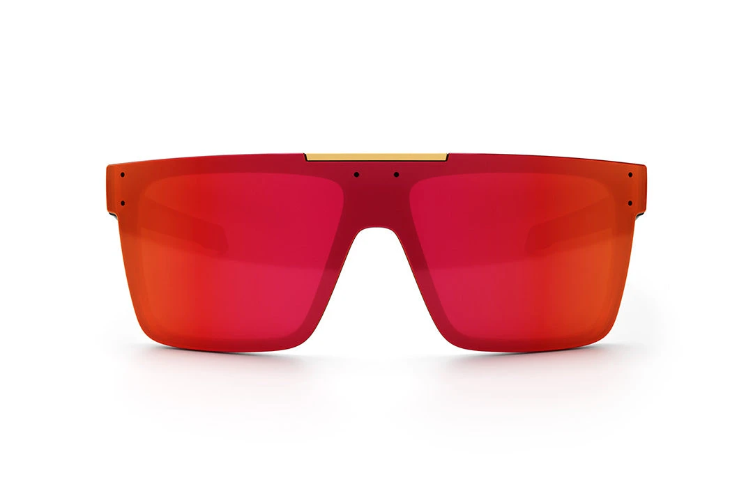 Performance Quatro Sunglasses: Red/Orange Z87+ 3 Performance Quatro Sunglasses: Red/Orange Z87+ - Image 3