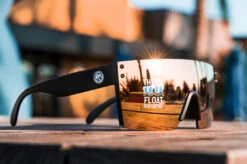 H2O Lazer Face Floating Sunglasses: 25 H2O Lazer Face Floating Sunglasses: -Heat Wave Visual Rose Gold h2o Lazer2