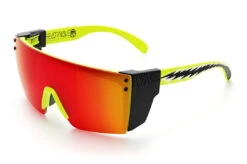 Lazer Face Sunglasses: Sparky Z87 -Heat Wave Visual Sparky Sunblast Angle Black
