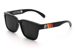 Apollo Sunglasses: Turbo Classic Customs -Heat Wave Visual Turbo Classic Black Angle