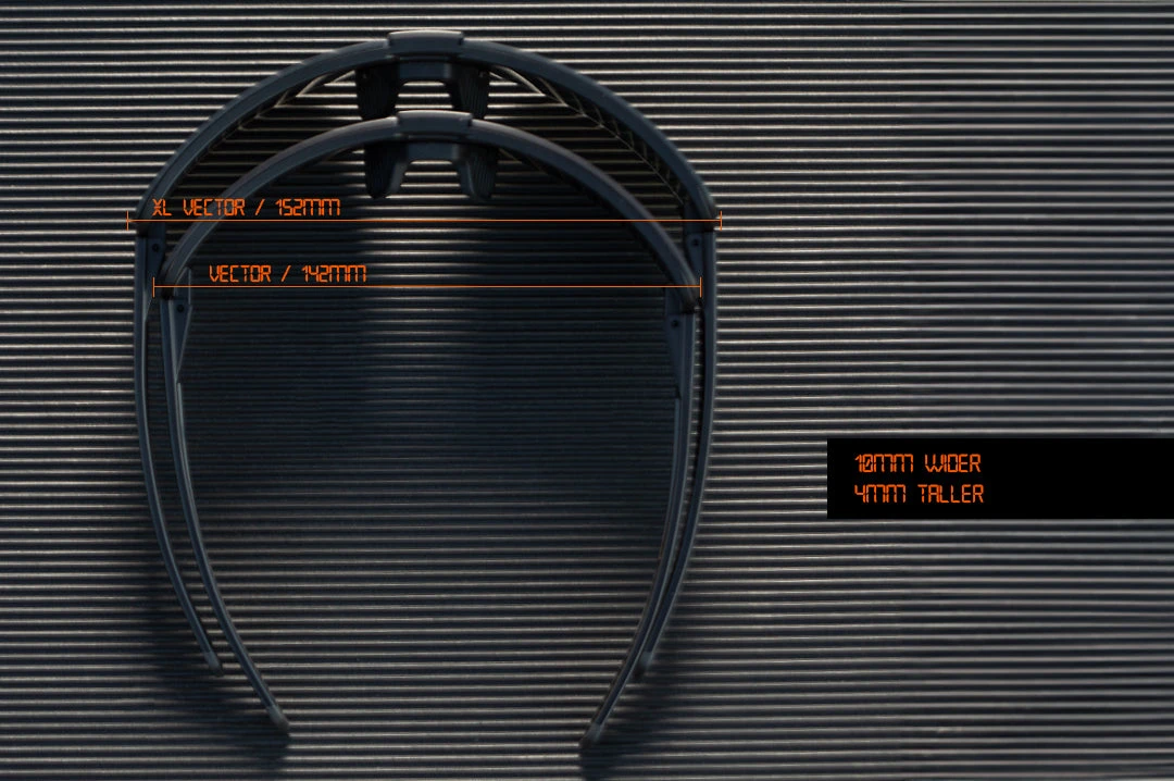 XL Vector Sunglasses: Black Z87+ 5 XL Vector Sunglasses: Black Z87+ - Image 5