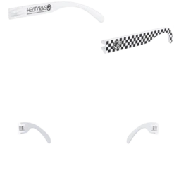 Custom Lazer Face -Heat Wave Visual arm black and white checker 3678c437 7b60 4aaf 8f60 cc5494d7ad6d