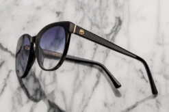 Carat Sunglasses: BLACK -Heat Wave Visual carat purplerain