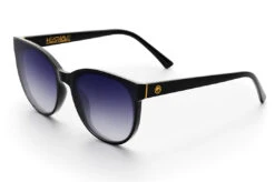 Carat Sunglasses: BLACK -Heat Wave Visual carat black render purplerain