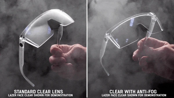 Future Tech Glasses: Vapor Clear Frame Anti Fog Clear Lens Z87+ 2 Future Tech Glasses: Vapor Clear Frame Anti Fog Clear Lens Z87+ - Image 2