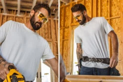 Future Tech Sunglasses: Vapor Clear Frame Hi-Vis Yellow Lens Z87+ 7 Future Tech Sunglasses: Vapor Clear Frame Hi-Vis Yellow Lens Z87+ -Heat Wave Visual future hivis