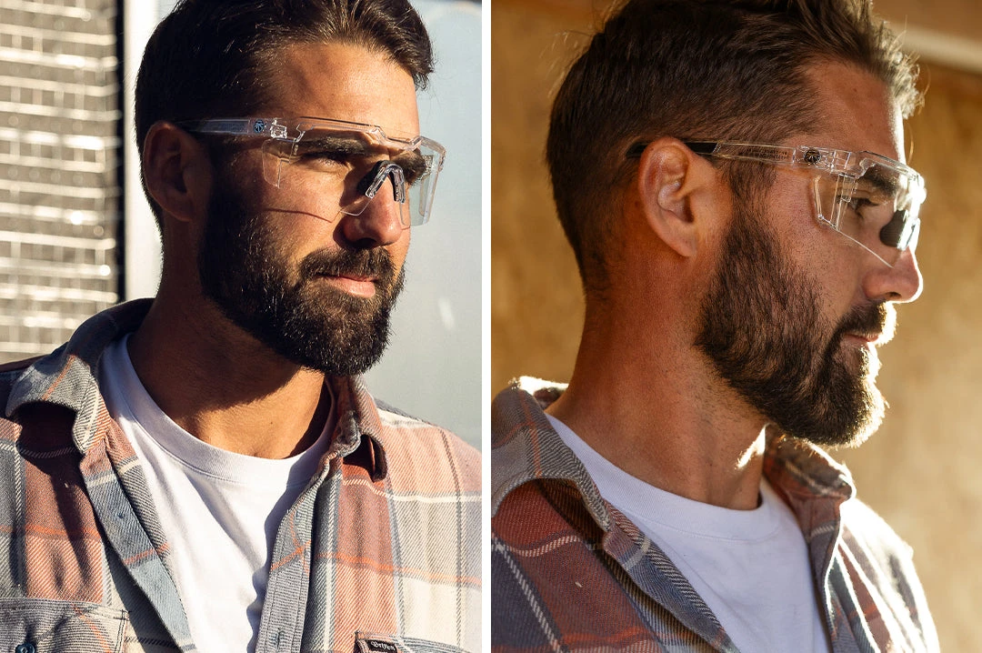 Future Tech Glasses: Vapor Clear Frame Anti Fog Clear Lens Z87+ 3 Future Tech Glasses: Vapor Clear Frame Anti Fog Clear Lens Z87+ - Image 3