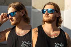 Performance Vise Sunglasses: Galaxy Z87+ -Heat Wave Visual galaxyVISElifestyle