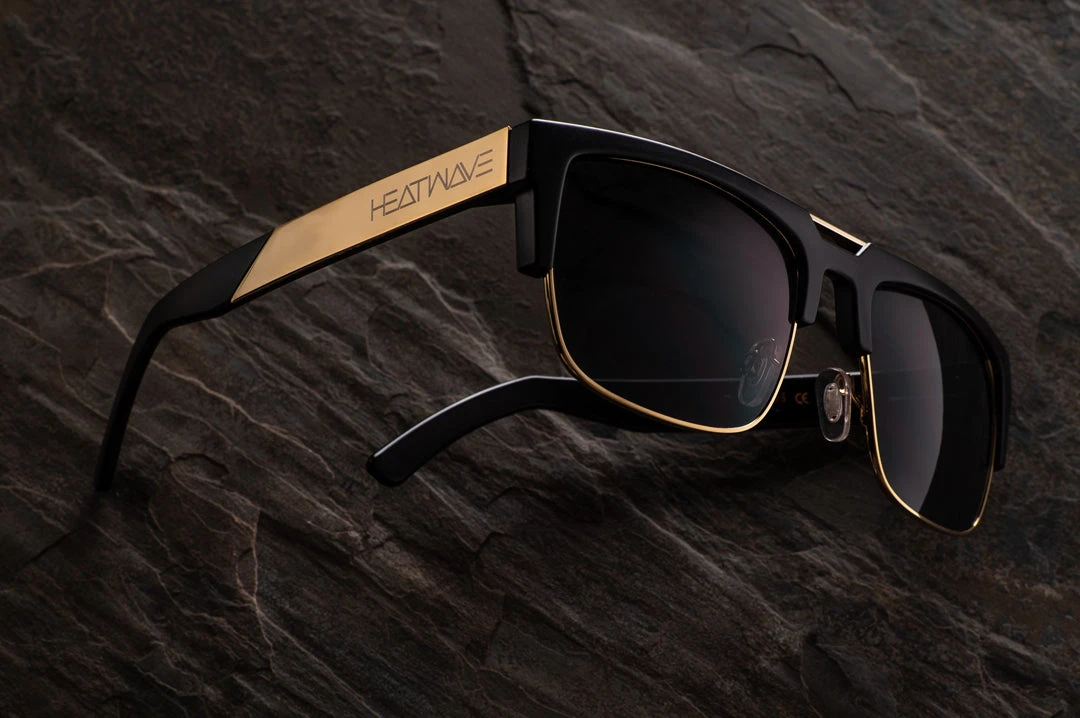 Interceptor 2.0 Sunglasses: BLACK/GOLD 4 Interceptor 2.0 Sunglasses: BLACK/GOLD - Image 4
