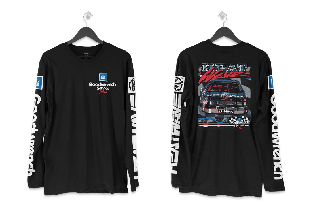 GM Goodwrench X Heat Wave LONG SLEEVE T-Shirt 1 GM Goodwrench X Heat Wave LONG SLEEVE T-Shirt