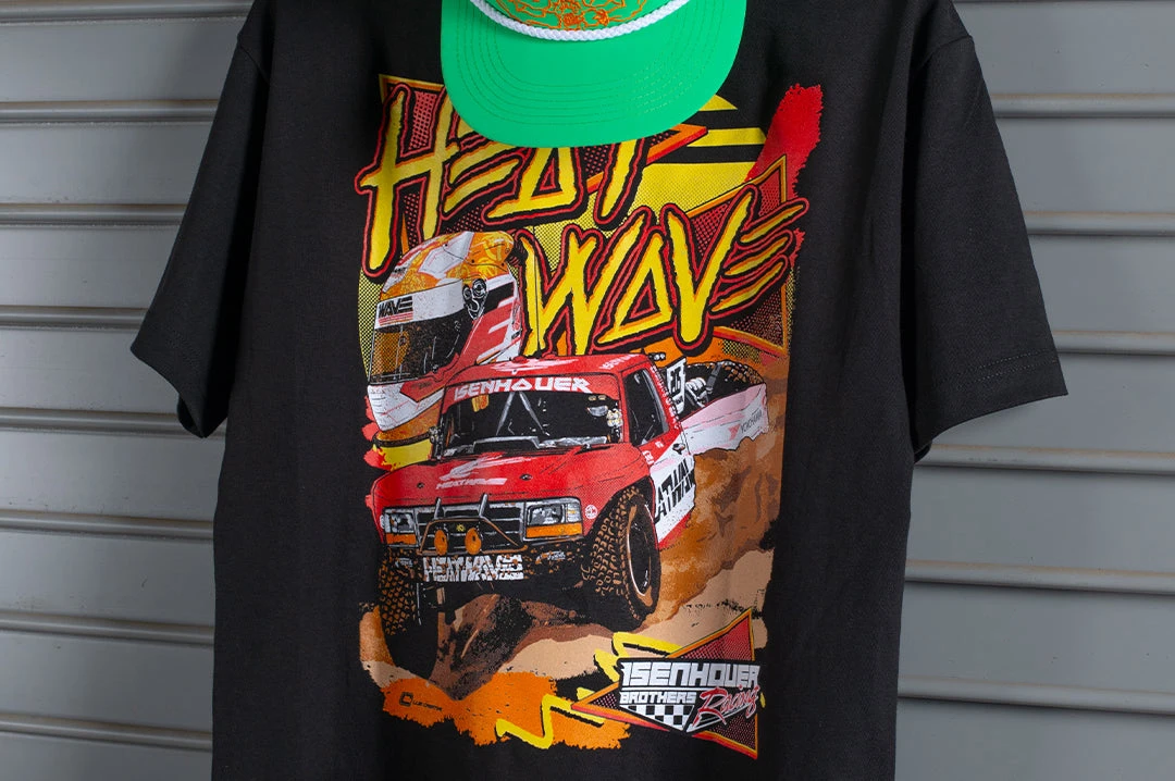 Heat Wave Isenhouer Racing 2024 T-Shirt 3 Heat Wave Isenhouer Racing 2024 T-Shirt - Image 3