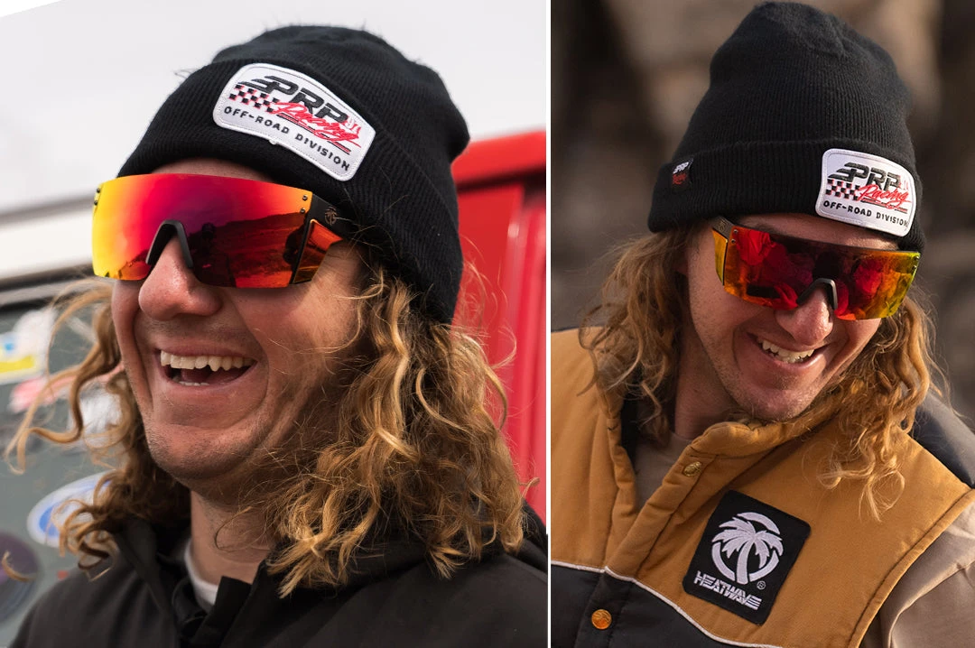 Performance Lazer Face Sunglasses: Red/Orange Z87+ 5 Performance Lazer Face Sunglasses: Red/Orange Z87+ - Image 5