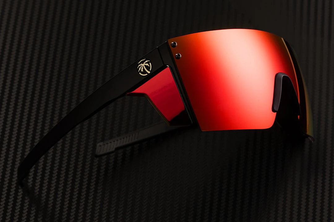 Performance Lazer Face Sunglasses: Red/Orange Z87+ 6 Performance Lazer Face Sunglasses: Red/Orange Z87+ - Image 6