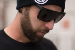 Lazer Face Sunglasses: Black Z87 22 Lazer Face Sunglasses: Black Z87 -Heat Wave Visual lazer blk