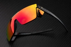 Performance Quatro Sunglasses: Red/Orange Z87+ 11 Performance Quatro Sunglasses: Red/Orange Z87+ -Heat Wave Visual quatrofirestorm