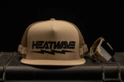 HWV Bolt Rip Stop Trucker Hat -Heat Wave Visual ripstoptan 1