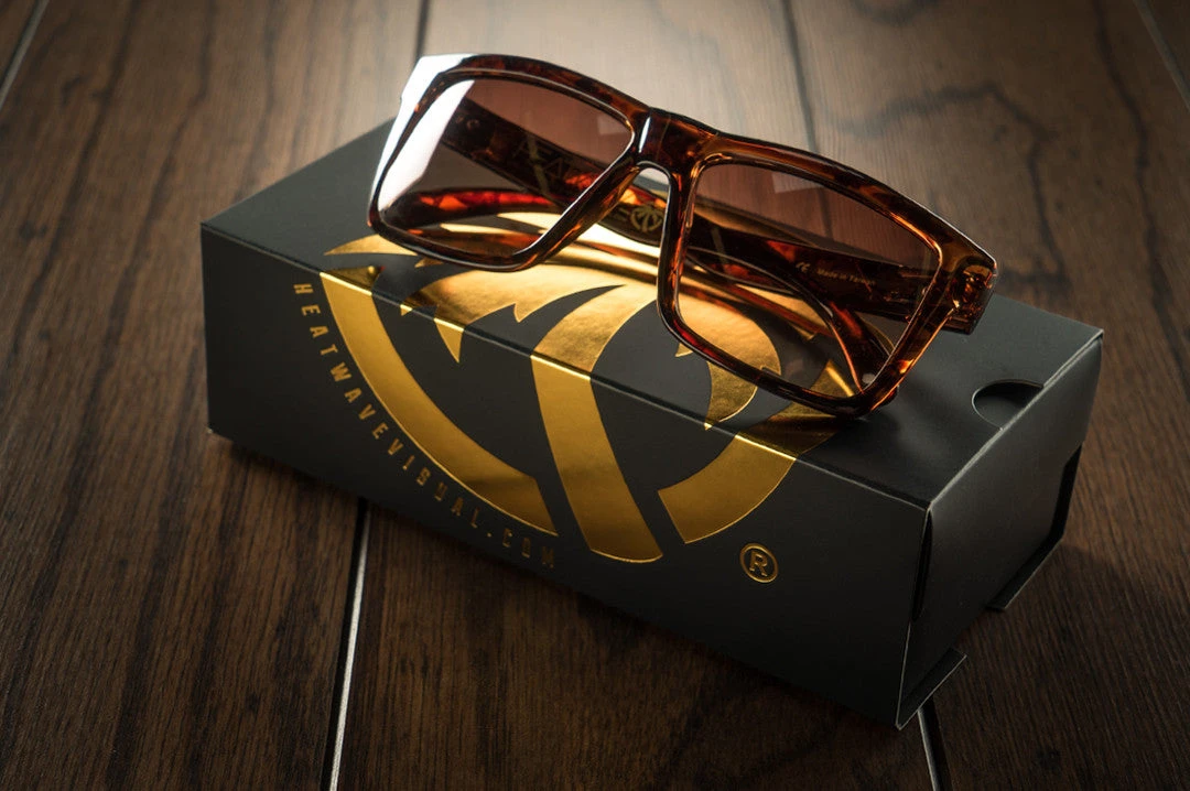 VISE Z87 Sunglasses Tortoise Frame: 3 VISE Z87 Sunglasses Tortoise Frame: - Image 3