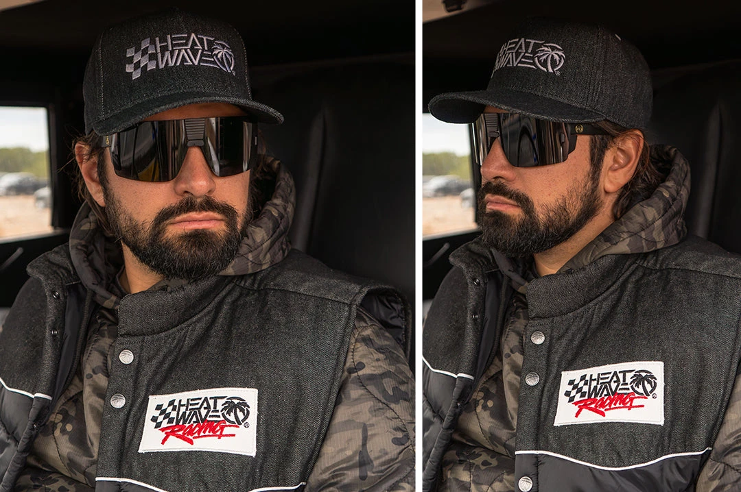 Heat Wave Cab Over Vest Black Denim (SIZE L ONLY) 4 Heat Wave Cab Over Vest Black Denim (SIZE L ONLY) - Image 4